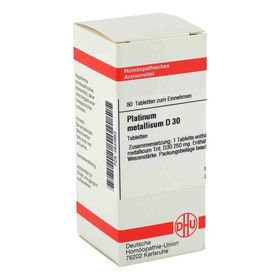 Platinum Met. D 30 Tabletten (80 stk) – PZN 2634950 из Германии