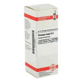 Plantago Major D 3 Dilution (20 ml) – PZN 2929295 из Германии
