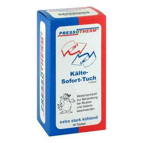 Pressotherm Kälte Sofort Tücher (10 stk) – PZN 4023699 из Германии