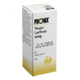 Phönix Thuja lachesis spag. Tropfen (50 ml) – PZN 4223837 из Германии