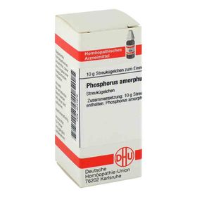 Phosphorus Amorph. C 30 Globuli (10 g) – PZN 4231676 из Германии