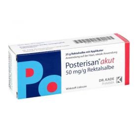 Posterisan akut 50mg/g (25 g) – PZN 4957864 из Германии