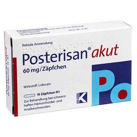 Posterisan akut 60mg (10 stk) – PZN 4957893 из Германии