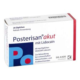 Posterisan akut 60mg (20 stk) – PZN 4957901 из Германии