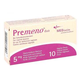 Premeno Duo Vaginalovula (10 stk) – PZN 6078411 из Германии