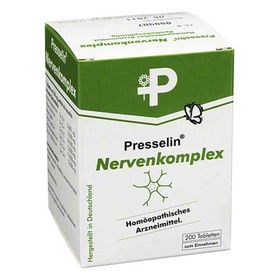 Presselin Nervenkomplex Tabletten (200 stk) – PZN 6679659 из Германии
