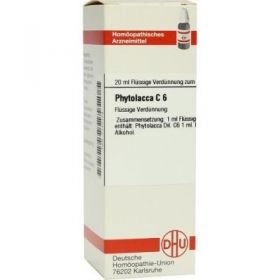Phytolacca C 6 Dilution (20 ml) – PZN 7177173 из Германии