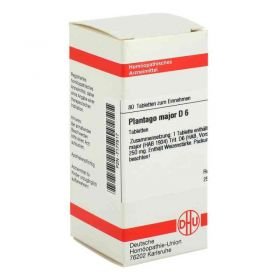 Plantago Major D 6 Tabletten (80 stk) – PZN 7177517 из Германии