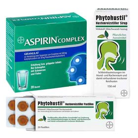 Phytohustill Pastillen,Sirup und Aspirin Complex (1 stk) – PZN 8100178 из Германии