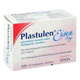 Plastulen Eisen 55mg (50 stk) – PZN 9684365 из Германии