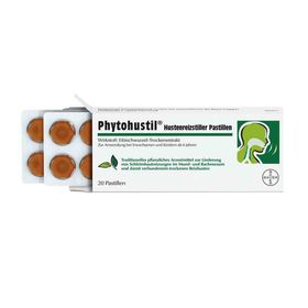Phytohustil Hustenreizstiller Pastillen (20 stk) – PZN 10033408 из Германии