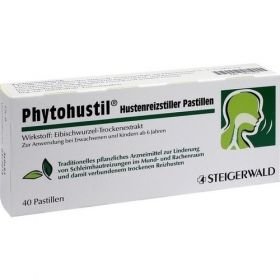 PHYTOHUSTIL Hustenreizstiller Pastillen, 40 ST – PZN 10033414 из Германии