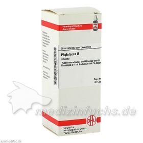 Phytolacca Urt., 50 ML – PZN 1310346 из Германии