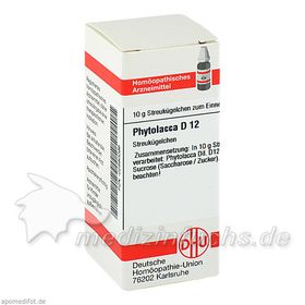 PHYTOLACCA D12, 10 G – PZN 150604 из Германии