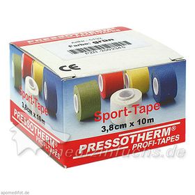 Pressotherm Sport-Tape grün 3.8cmx10m, 1 ST – PZN 2002345 из Германии