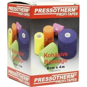 Pressotherm Kohäsive Bandage 8cmx4m weiß, 1 ST – PZN 2002405 из Германии