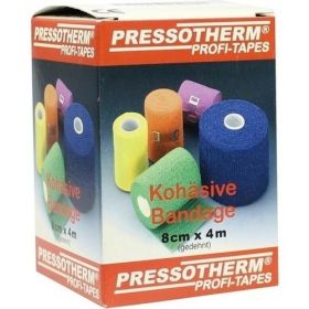 Pressotherm Kohäsive Bandage 8cmx4m gelb, 1 ST – PZN 2002434 из Германии
