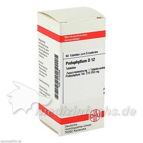 PODOPHYLLUM D12, 80 ST – PZN 2122256 из Германии