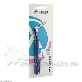 Pic-Brush Interdentalbürsten-Set blau 1Halt+1Bürst, 1 ST – PZN 2172308 из Германии