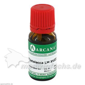 PHYTOLACCA ARCA LM 18, 10 ML – PZN 2603300 из Германии