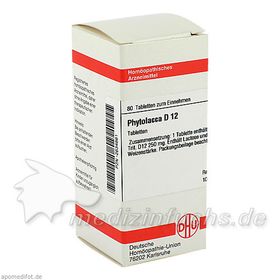 PHYTOLACCA D12, 80 ST – PZN 2634861 из Германии