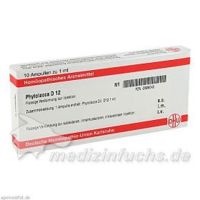 PHYTOLACCA D 12 Ampullen, 10X1 ML – PZN 2828045 из Германии