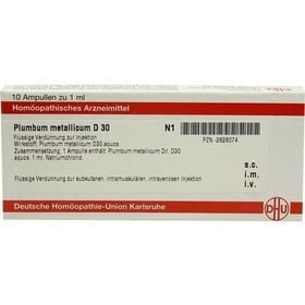 PLUMBUM MET D30, 10X1 ML – PZN 2828074 из Германии
