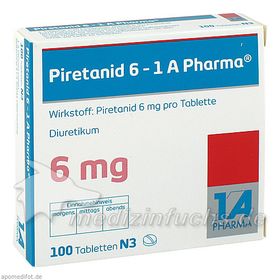 Piretanid 6 - 1A Pharma, 100 ST – PZN 3088030 из Германии