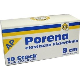 PORENA ELAST MULLBINDE 8CM, 10 ST – PZN 3289627 из Германии