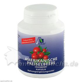 Preiselbeere Amerikan. 400mg, 100 ST – PZN 4130372 из Германии