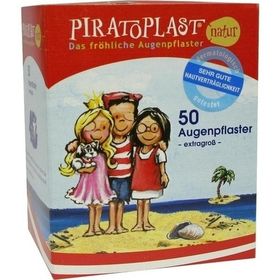 Piratoplast Natur Augenpfl extra gross 57x80mm, 50 ST – PZN 4187685 из Германии