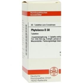PHYTOLACCA D30, 80 ST – PZN 4231914 из Германии