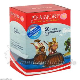 Piratoplast Girl Augenpfl klein 48x60mm, 50 ST – PZN 4349567 из Германии