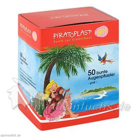 Piratoplast Girl Augenpfl gross 57x72mm, 50 ST – PZN 4349573 из Германии