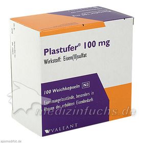 PLASTUFER 100 mg, 100 ST – PZN 4569688 из Германии