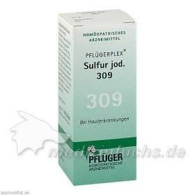Pflügerplex Sulfur jod. 309, 100 ST – PZN 460782 из Германии