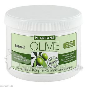 Plantana Olive-Butter Körper-Creme, 500 ML – PZN 5375590 из Германии