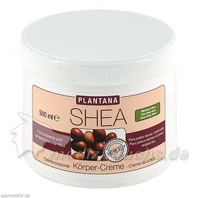 Plantana Shea-Butter Körper-Creme, 500 ML – PZN 5375609 из Германии