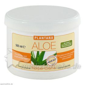 Plantana Aloe Vera Körper-Creme, 500 ML – PZN 5375615 из Германии
