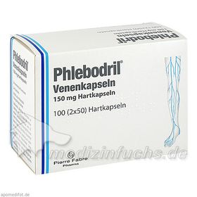Phlebodril Venenkapseln Hartkapseln, 100 ST – PZN 6587006 из Германии