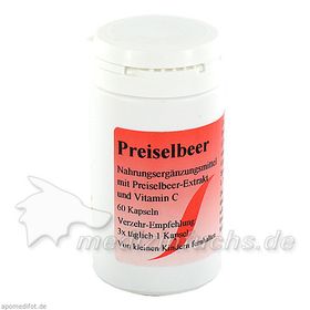 Preiselbeer, 60 ST – PZN 669789 из Германии