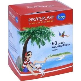 Piratoplast Boy Augenpfl gross 57x72mm, 50 ST – PZN 6831498 из Германии
