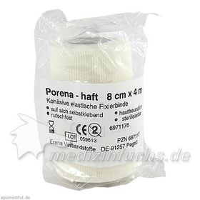 PORENA HAFT BINDE 4MX8CM, 1 ST – PZN 6971176 из Германии