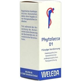 Phytolacca D1, 20 ML – PZN 7067183 из Германии