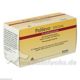 Polilevo Spezial Trinkflaschen, 10X9 ML – PZN 710434 из Германии