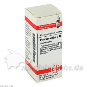 PLANTAGO MAJOR D12, 10 G – PZN 7177440 из Германии