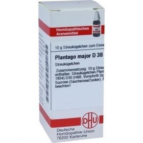 PLANTAGO MAJOR D30, 10 G – PZN 7177457 из Германии