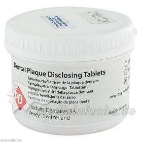 PLAQUE ERKENNUNGSTABLETTEN, 100 ST – PZN 7490504 из Германии