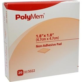 PolyMem Wund Pad 5x5cm, 20 ST – PZN 7590660 из Германии
