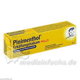 PINIMENTHOL Erkältungsbalsam mild, 50 G – PZN 7779943 из Германии